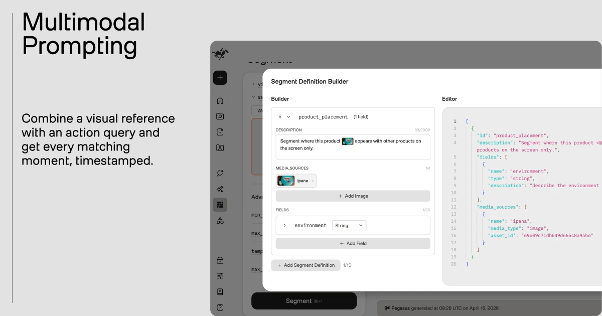 Pegasus 1.5 by TwelveLabs screenshot 3