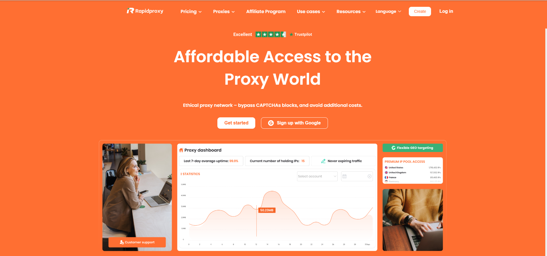 Rapidproxy - Screenshot 3 showing product features and functionality