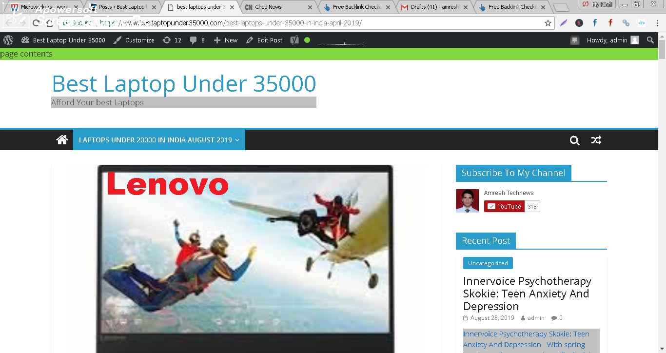 top 10 laptops under 35000