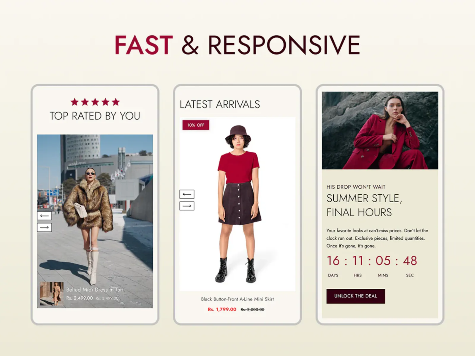 Closet Fashion Shopify Theme screenshot 4