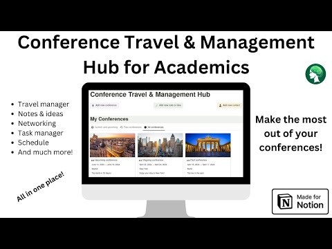 Conference Travel & Management Hub gallery image