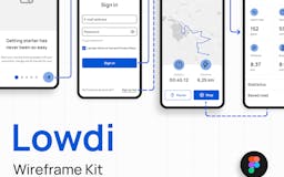Lowdi - Figma Wireframe Kit media 1