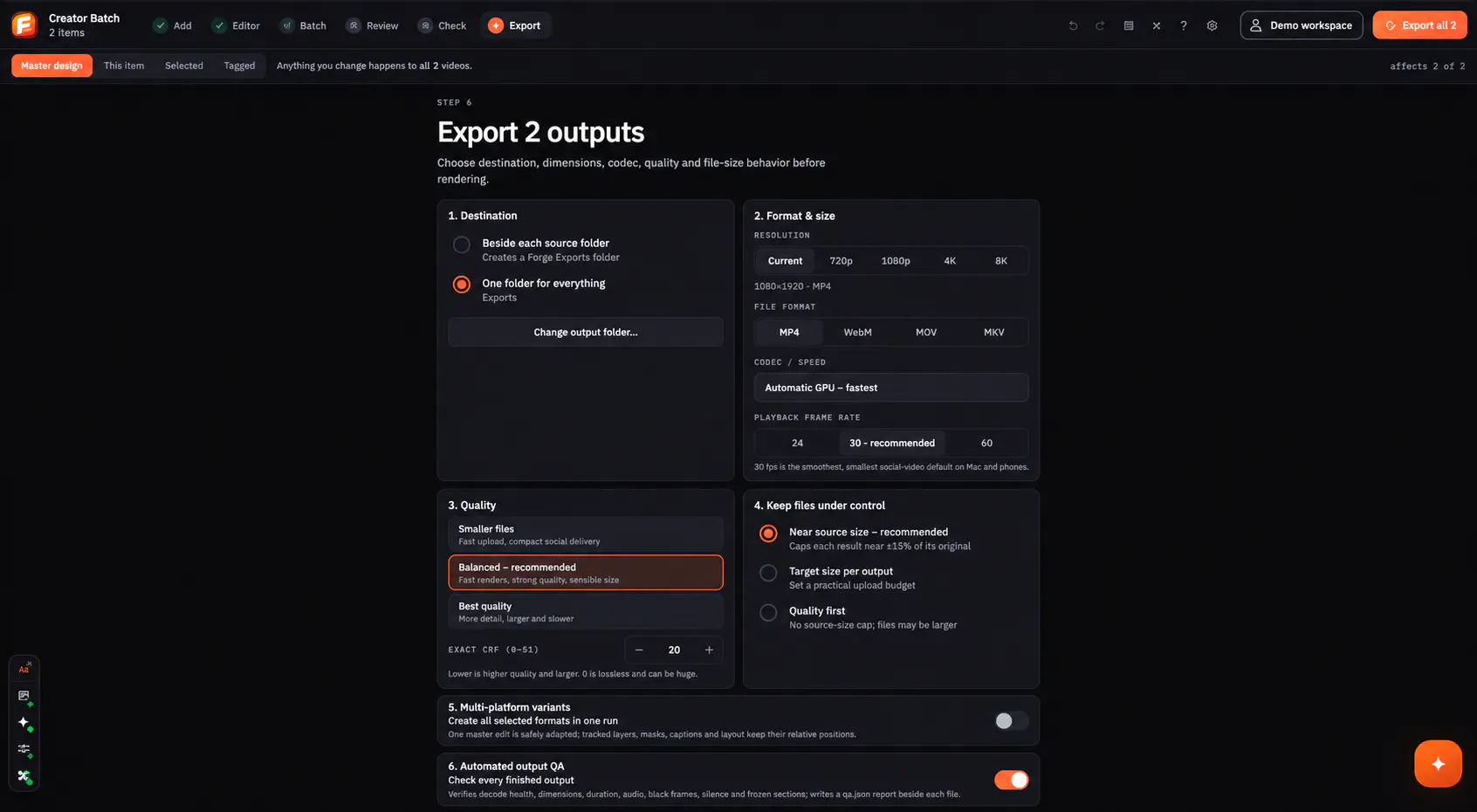 BoolCrafts Creator Workflow gallery image