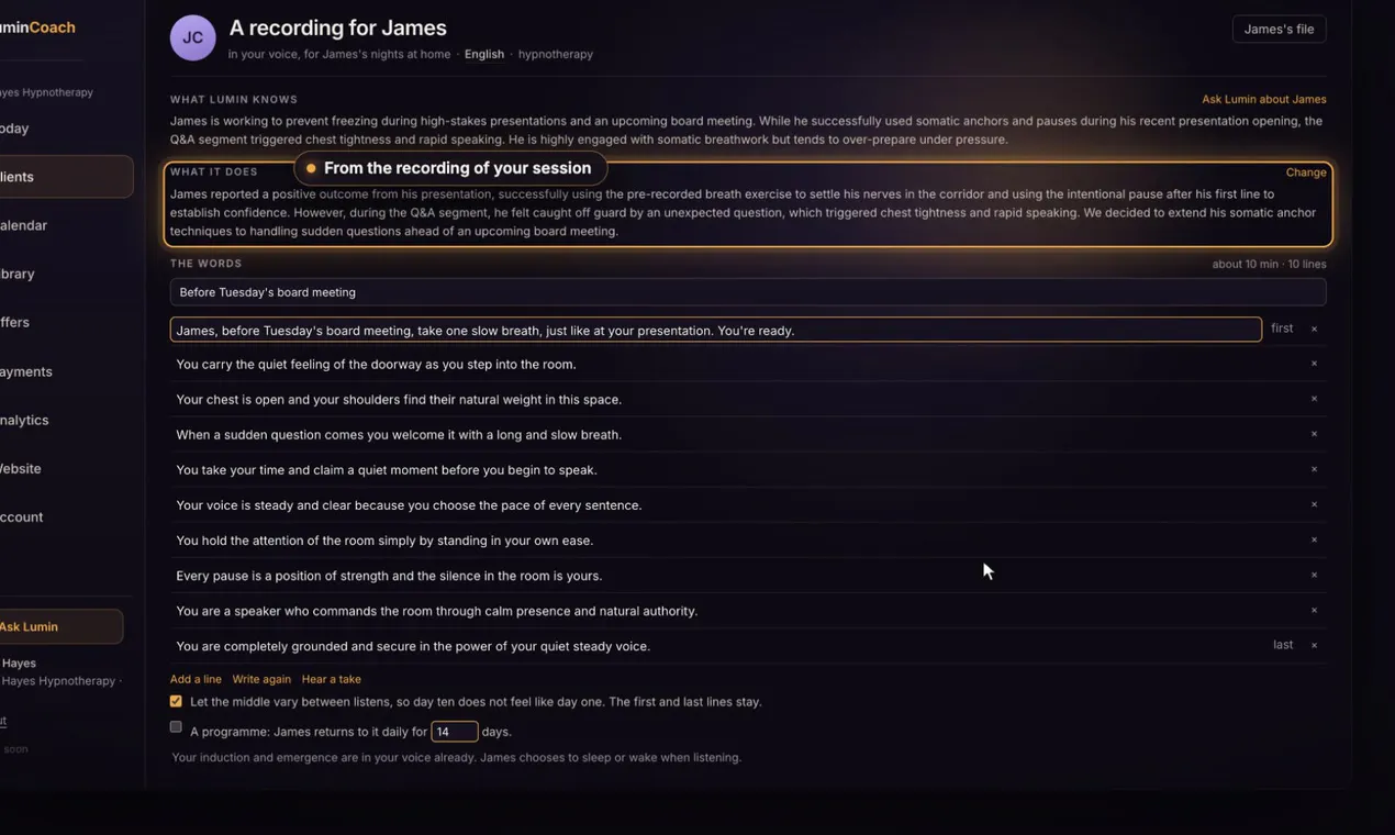 LuminCoach gallery image