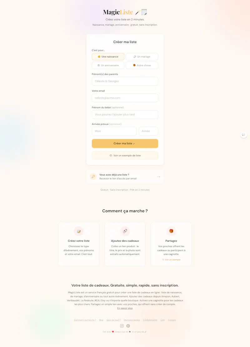 MagicListe an hassle free registry list screenshot 5