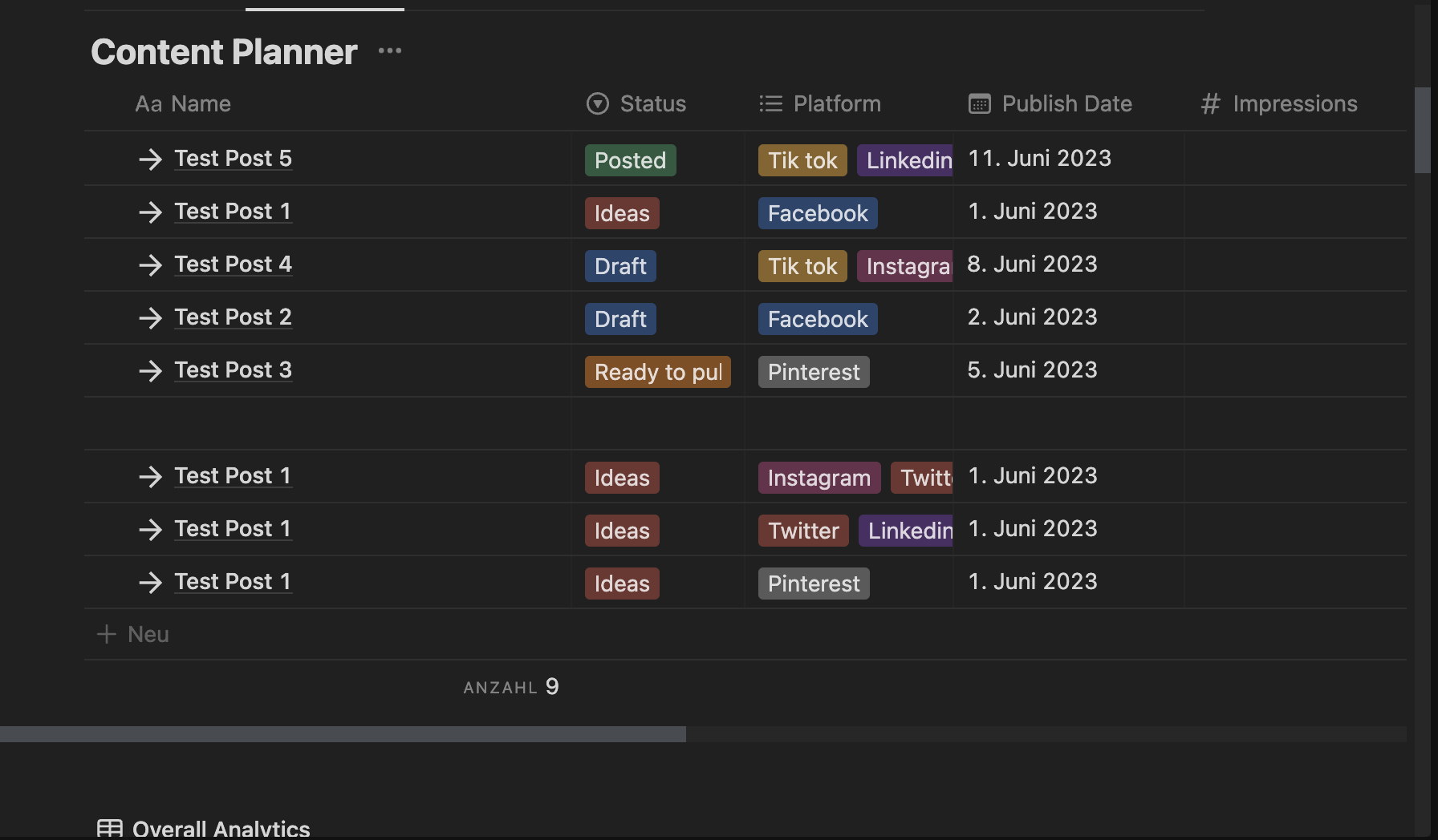 SMMA Agency Workspace Notion Template gallery image