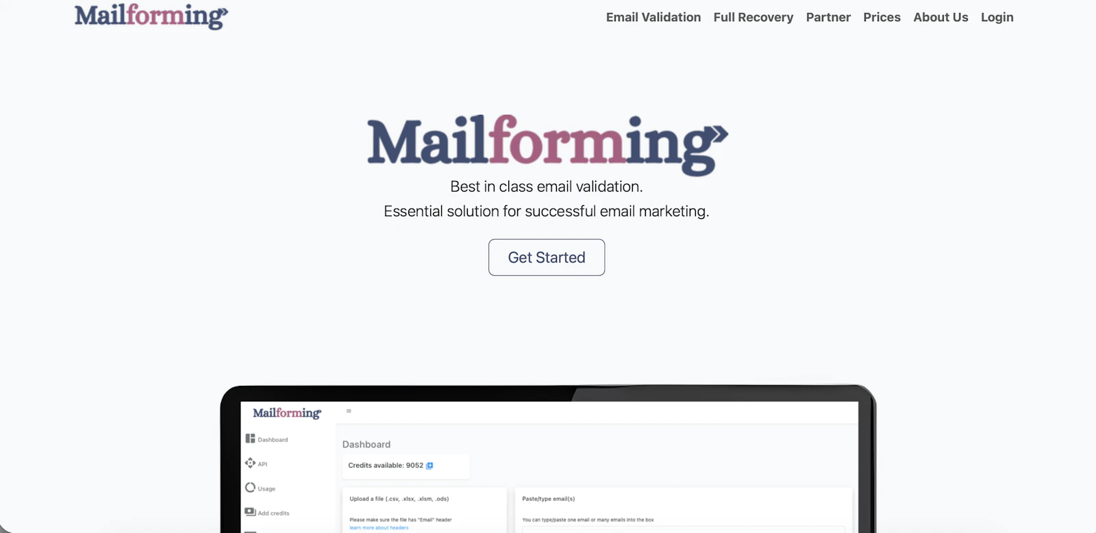 Mailforming screenshot 1