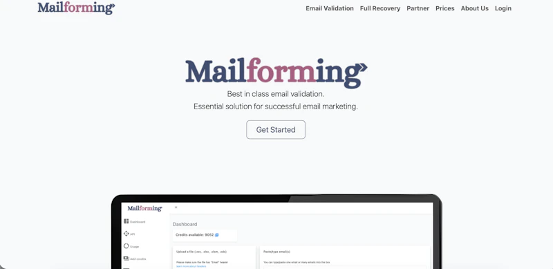 Mailforming screenshot 1