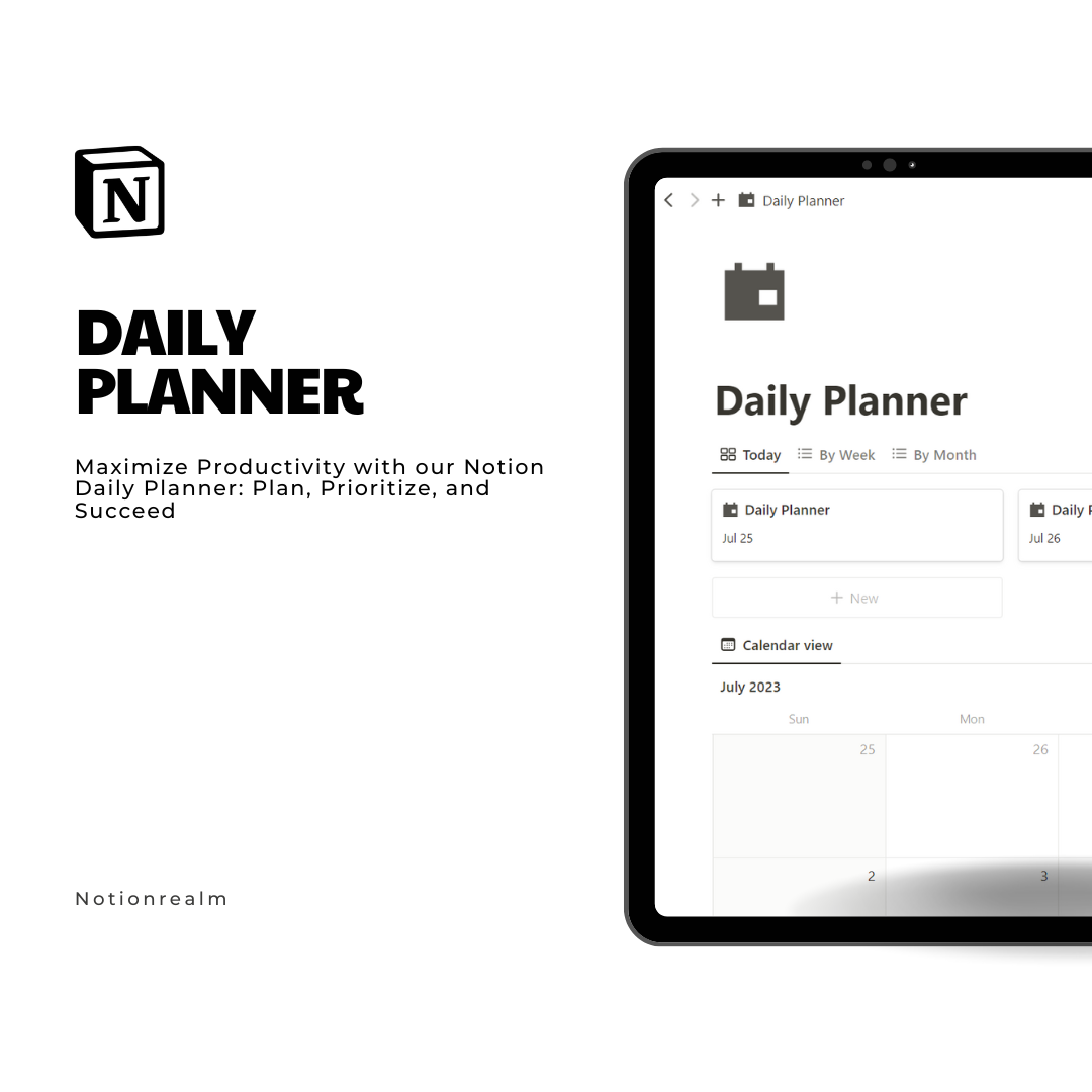 Notion Daily Planner gallery image