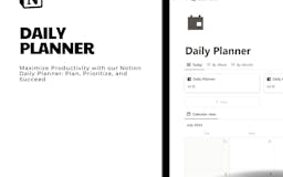Notion Daily Planner media 1