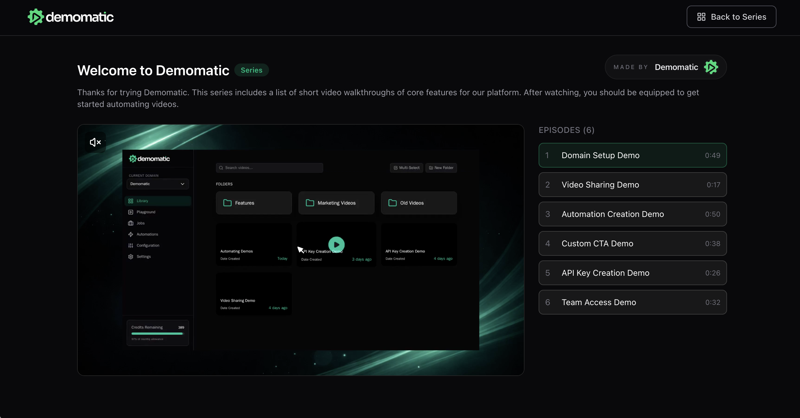 Demomatic gallery image