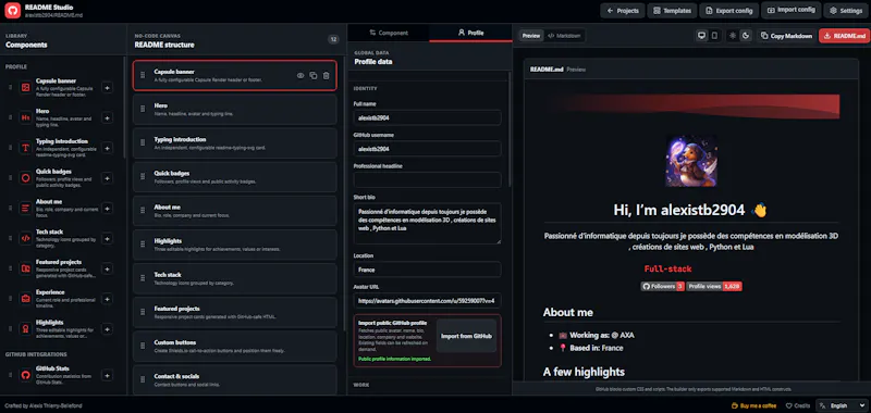 README Studio screenshot 5