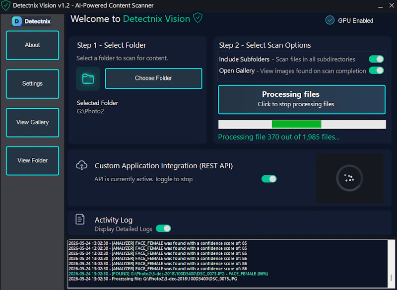 Detectnix Vision screenshot 2