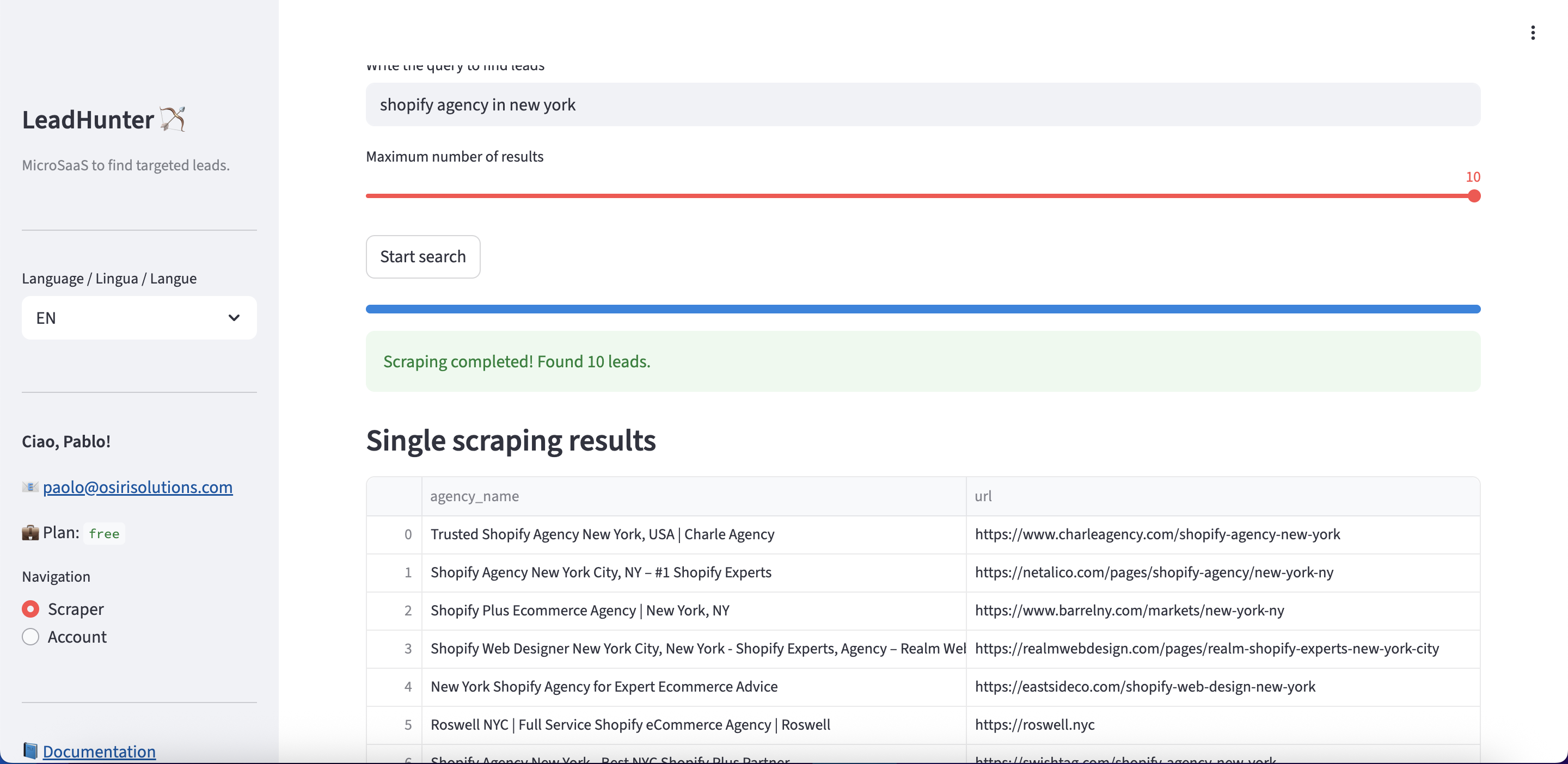 Lead Hunter gallery image