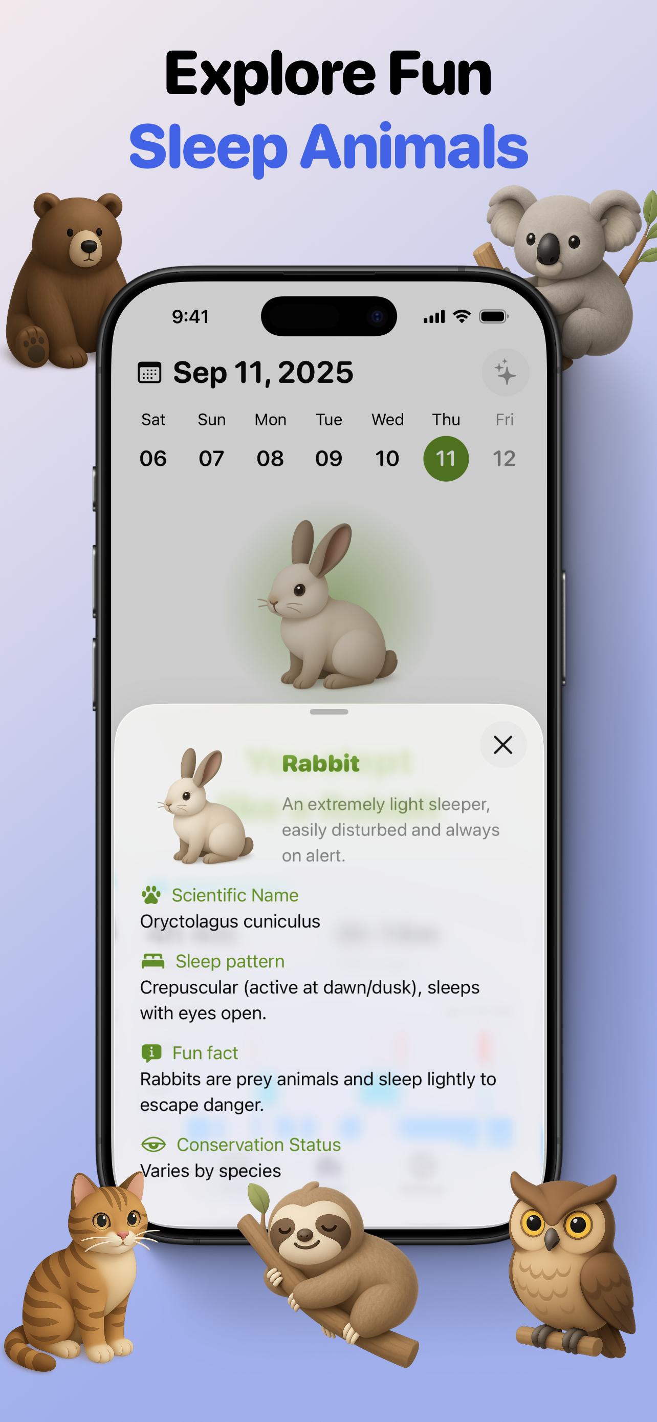Média Luzomia - Le Sleep Tracker qui vous dit votre animal spirituel 5