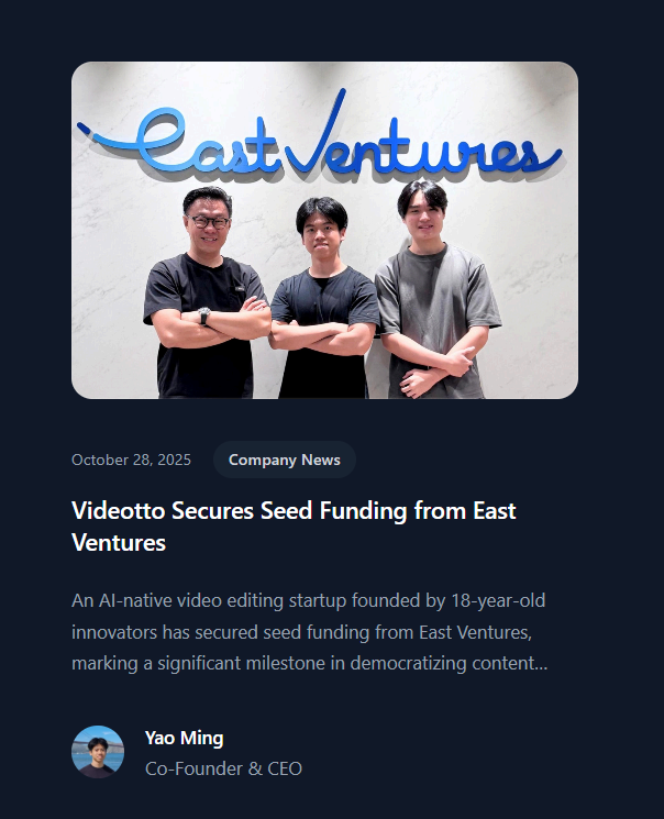 Videotto gallery image