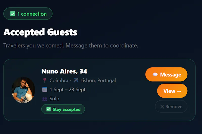 TravelMatchr screenshot 7