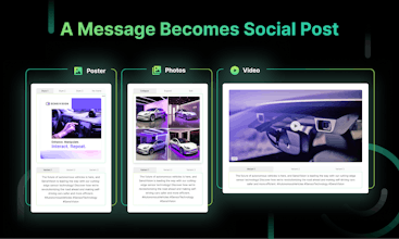 A smartphone displaying a diverse range of engaging content generated by the STORI AI platform, demonstrating its ability to resonate with various audiences.
