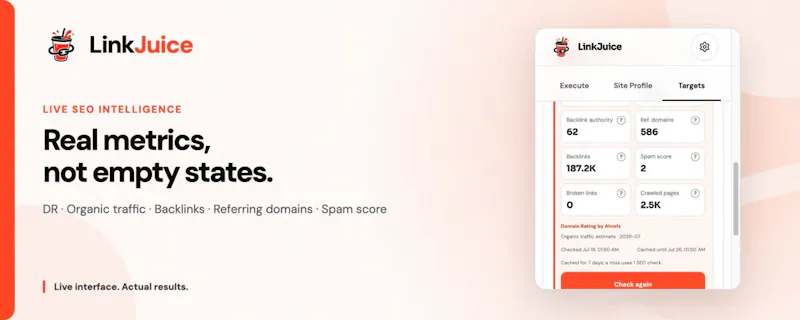 LinkJuice screenshot 2