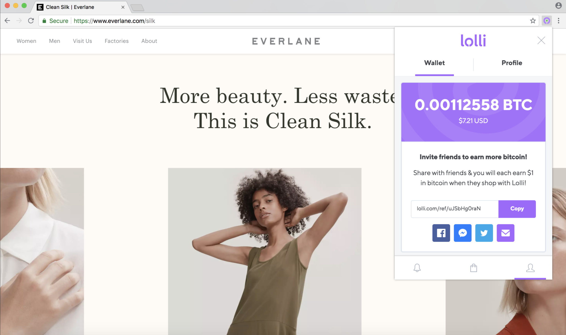 Lolli Earn Bitcoin When You Shop Online Product Hunt - 