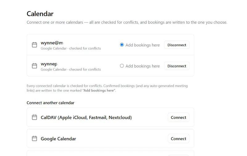 Calnode screenshot 8