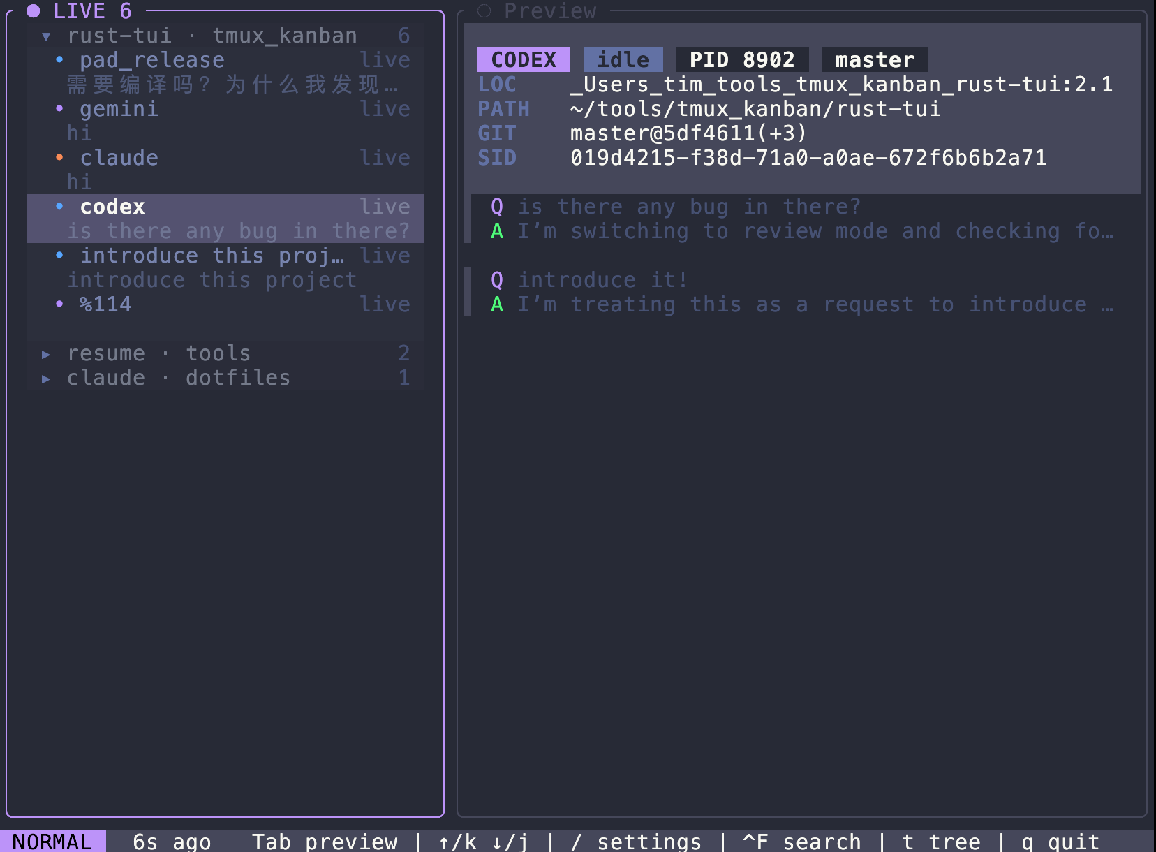 Pad - Stop hunting tmux panes for agents gallery image