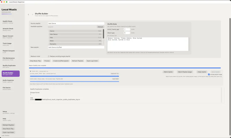 Local Music Organizer for Mac screenshot 18