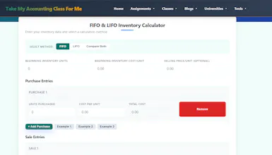 FIFO & LIFO Inventory Calculator gallery image