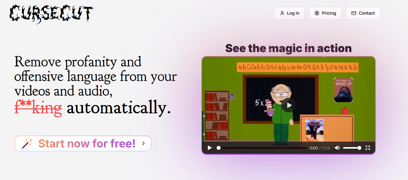 Cursecut — screenshot 2 showing tool features and UI