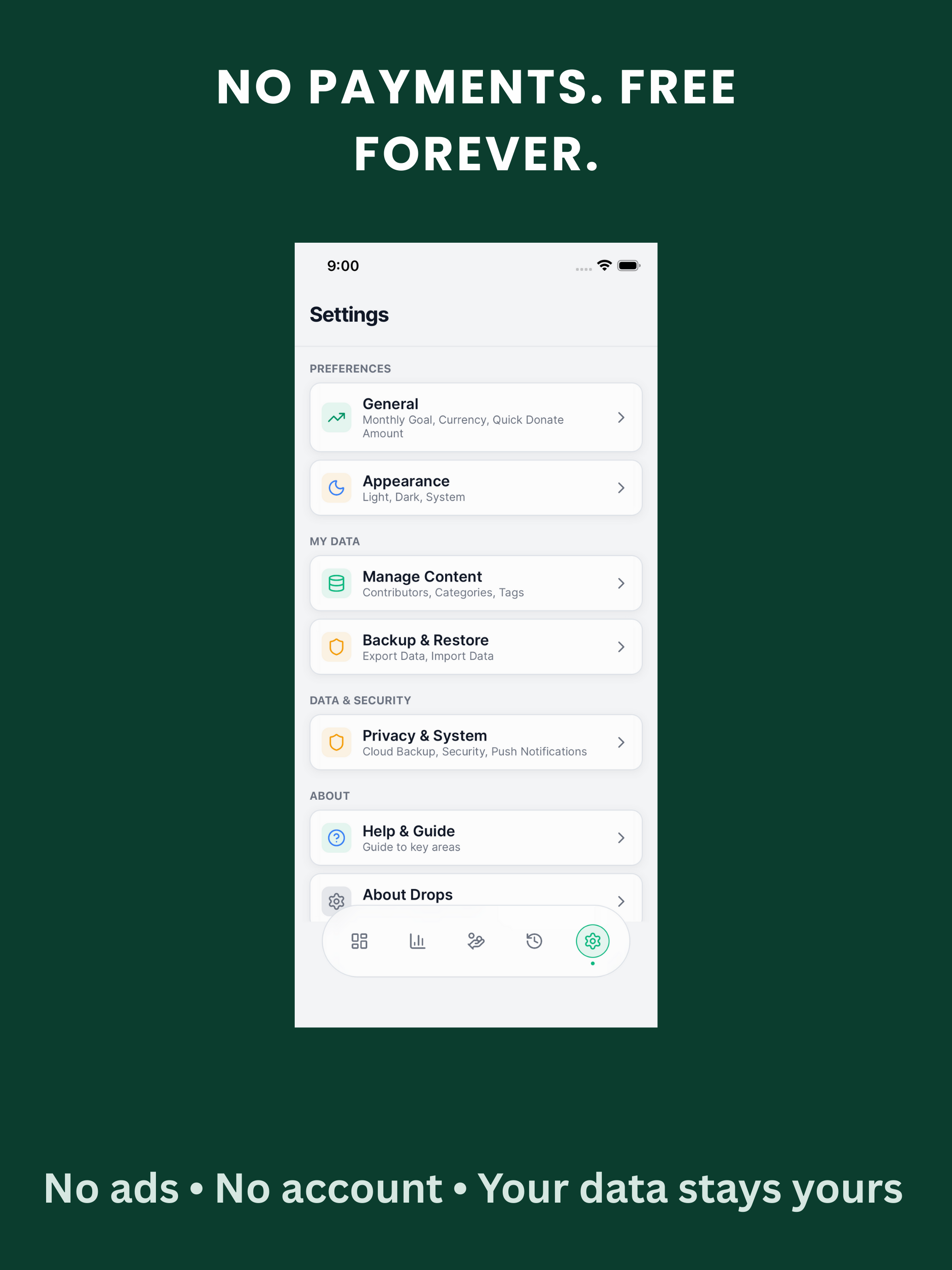 Sidq - Sadaqah & Zakat Tracker gallery image