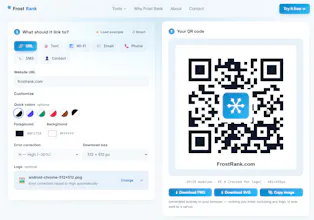 QR Code Generator by Frost Rank gallery image