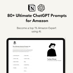 80+ Ultimate ChatGPT Prompts for Amazon