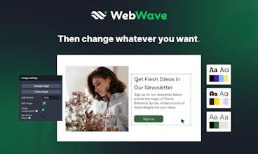 WebWave AIの最先端技術を使ったウェブ作成の未来を垣間見る。