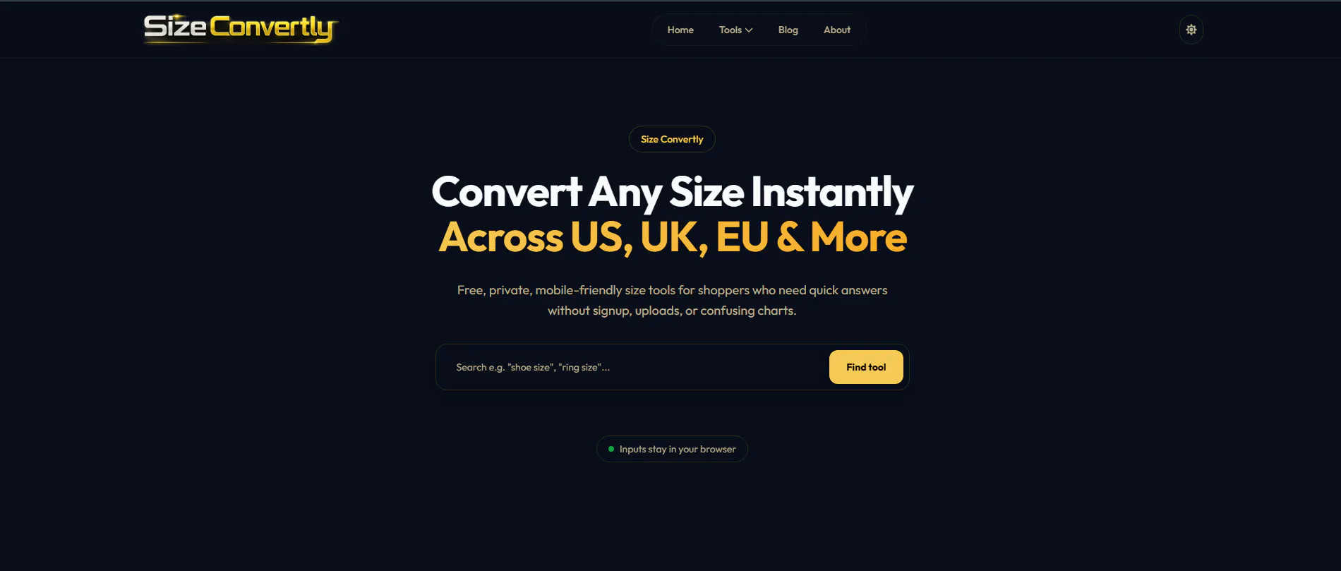 Size Convertly gallery image