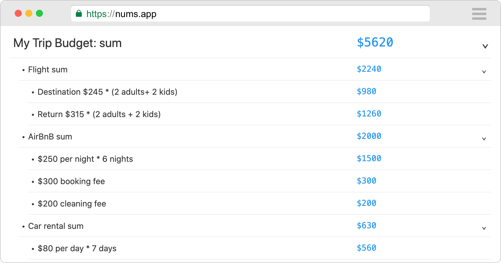 Nums App gallery image