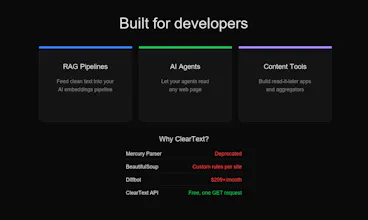 ClearText API gallery image