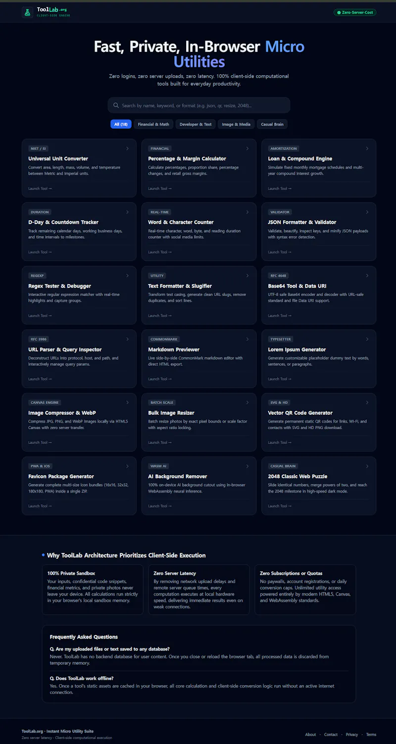 ToolLab screenshot 1