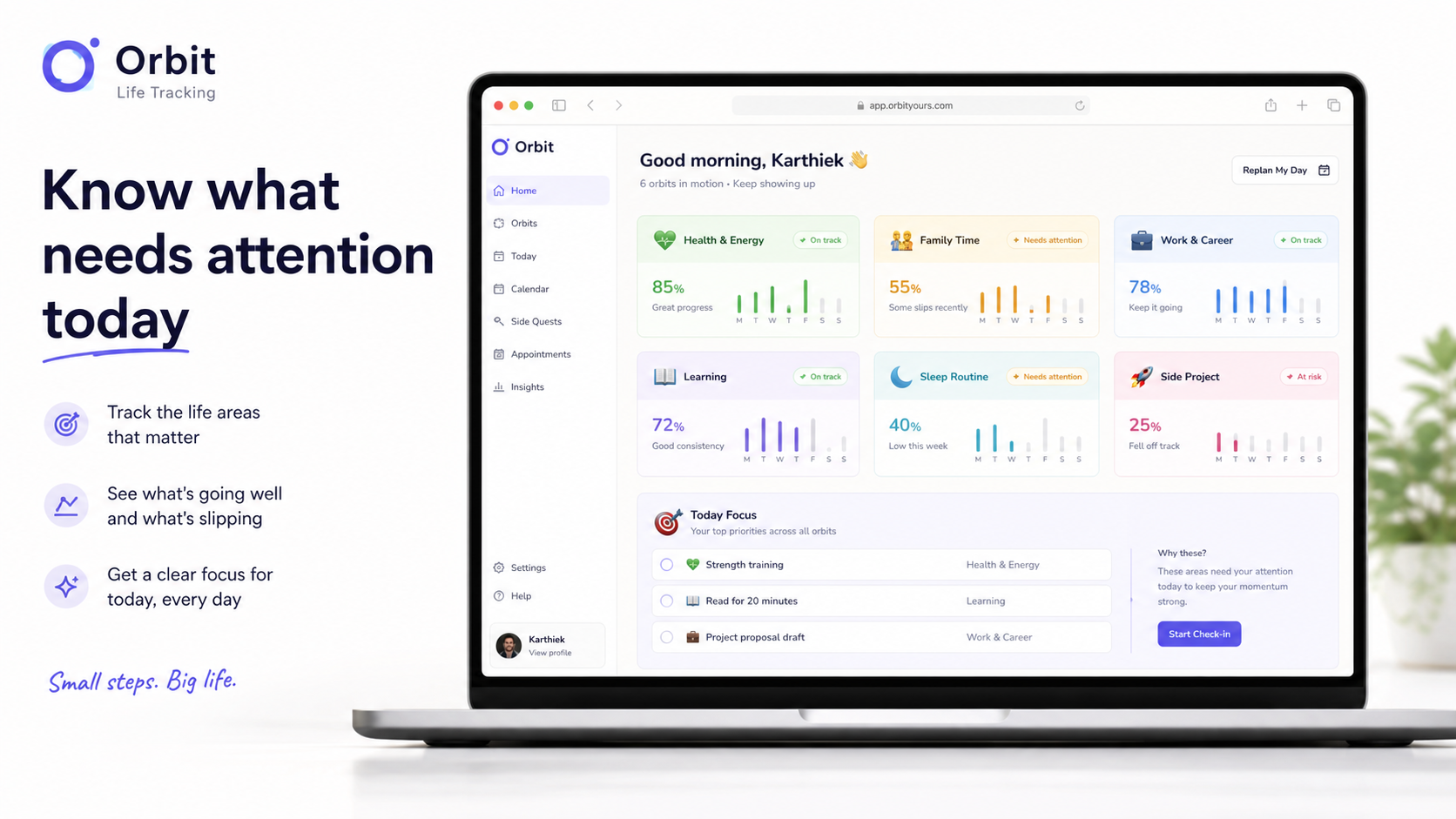 Orbit — Life Tracking gallery image