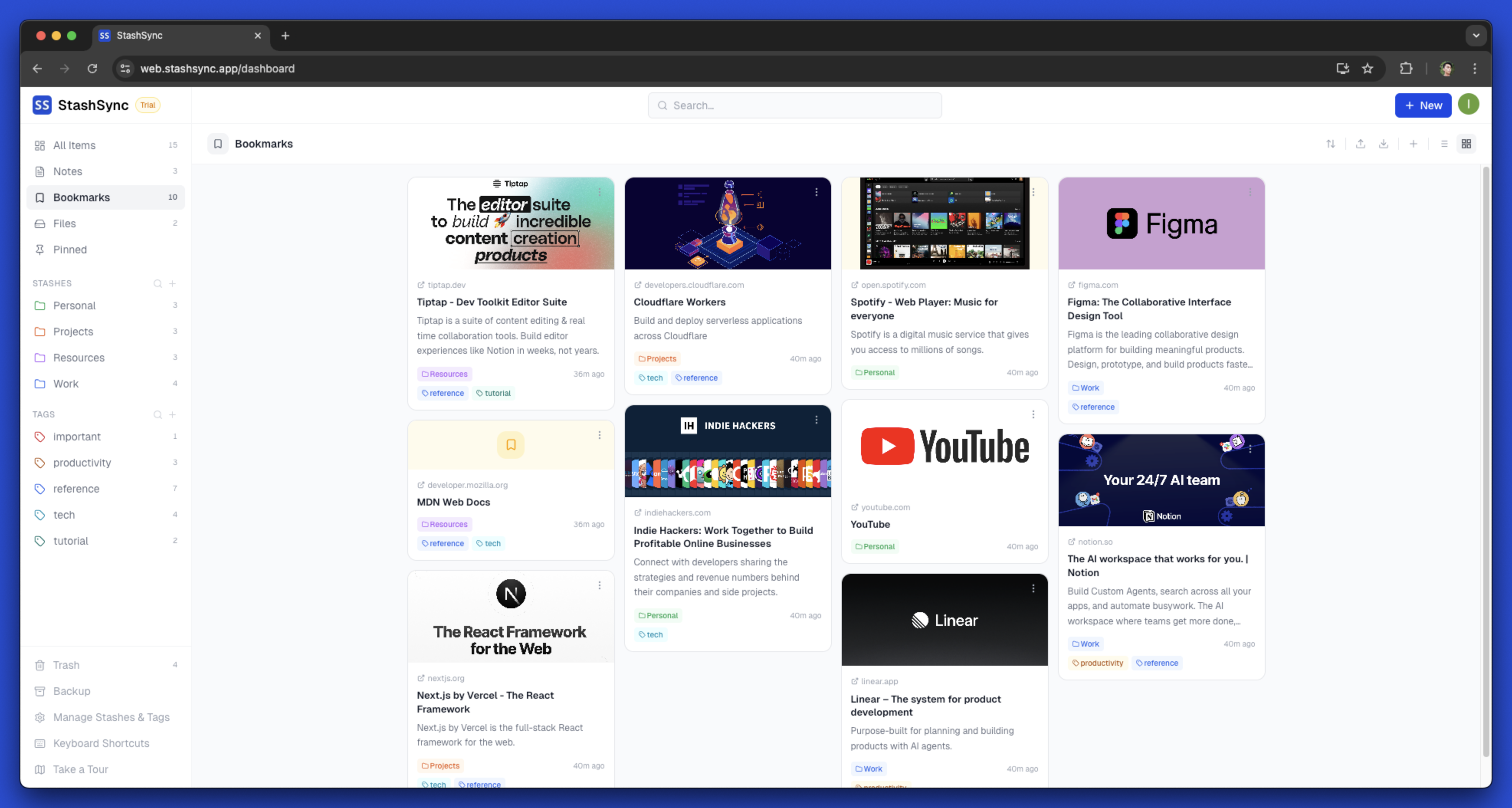 StashSync.app gallery image