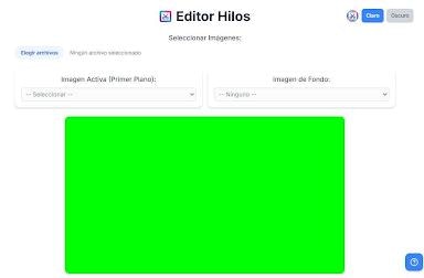 Editor Hilos - Screenshot 2 showing product features and functionality