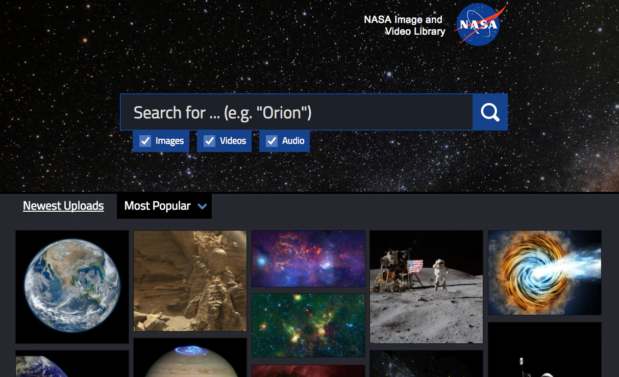 NASA Image & Video Library