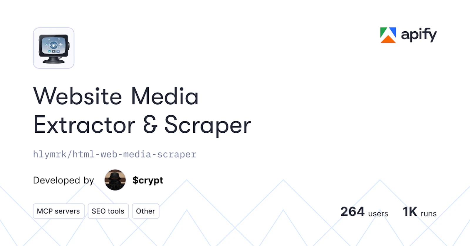 Website Media Scraper & Extractor screenshot 1