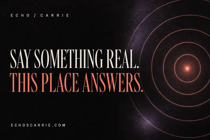 Echo Carrie screenshot 1