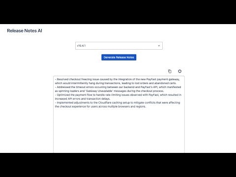 Release Notes AI For Jira gallery image