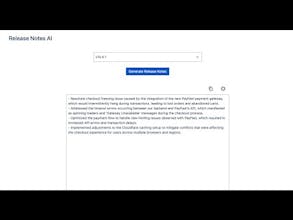 Release Notes AI For Jira gallery image