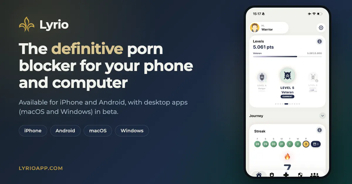 Lyrio: beat porn addiction for real gallery image