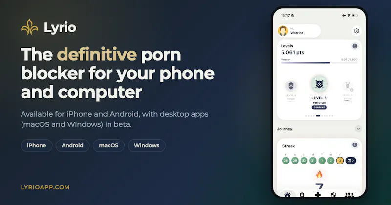 Lyrio: beat porn addiction for real screenshot 2