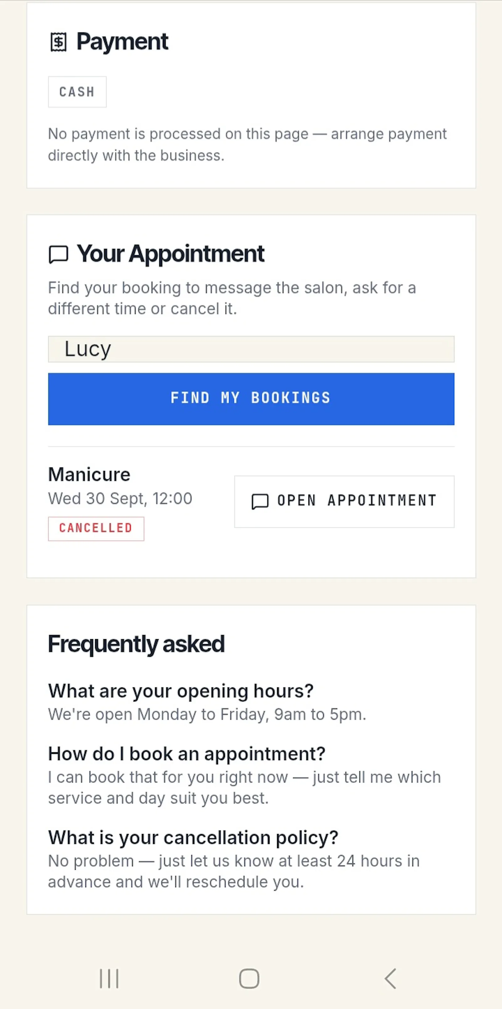 Lumi Receptionist screenshot 4