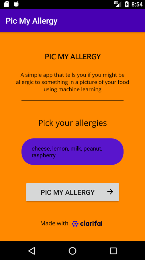 Pic My Allergy gallery image