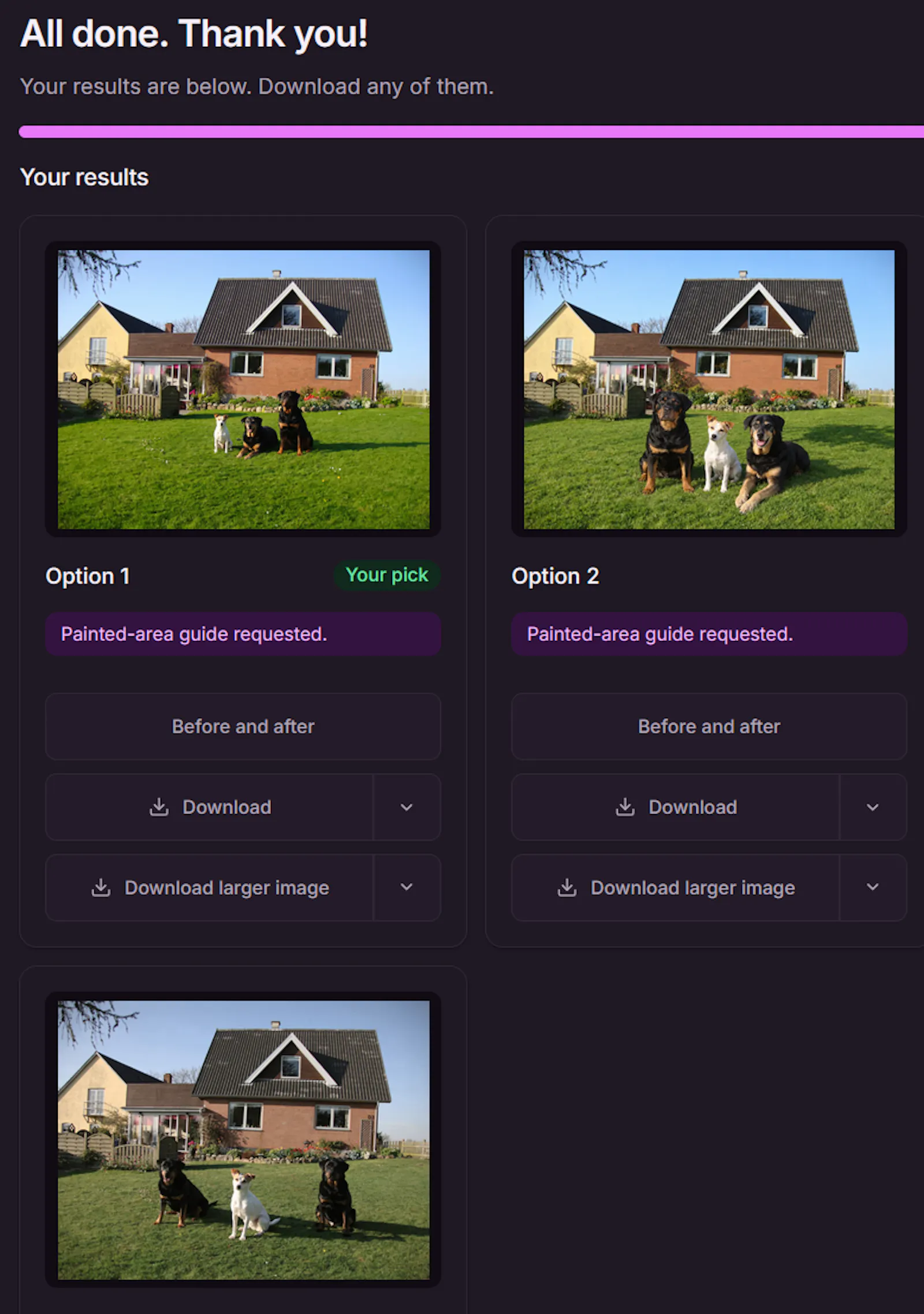 3 AI editors fix your photo. Pick one. screenshot 2